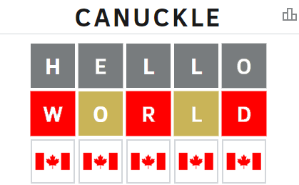 Canuckle Wordle Game 2022 Gain Full Knowledge of this Game!  Tech Pitch